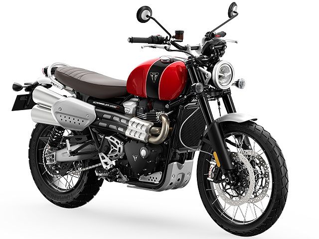 Triumph Scrambler 1200XC: Настоящий скремблер с современным технологическим наполнением