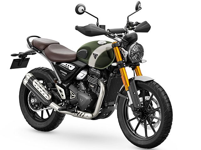 Triumph Scrambler 400X: Приключенческий стиль с готовностью к любым маршрутам