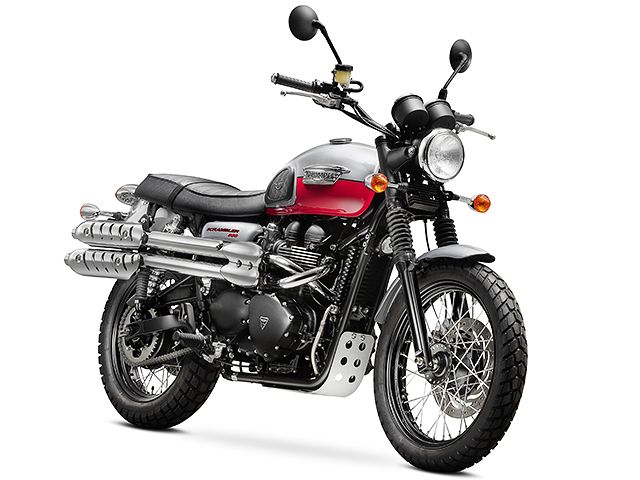Triumph Scrambler 900 (специальная версия): Классический скрэмблер с расширенным оснащением