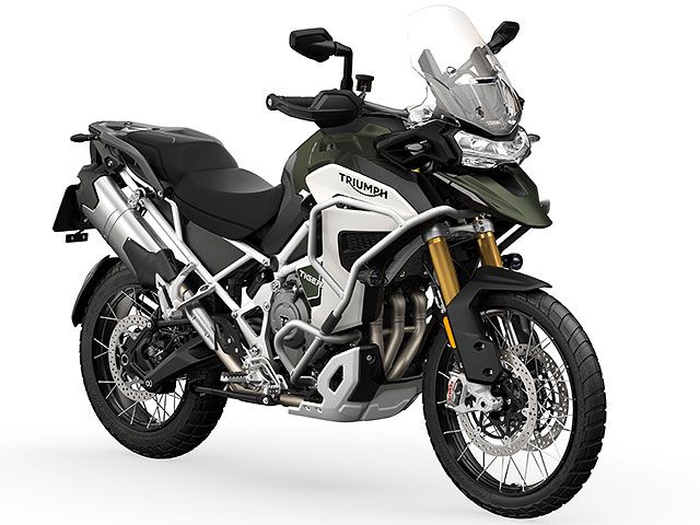 Triumph Tiger 1200 Rally Explorer: Экспедиционная версия с расширенным пакетом оборудования