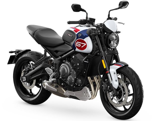 Triumph Trident 660 Triple Tribute Special Edition: Юбилейная версия с эксклюзивным оснащением